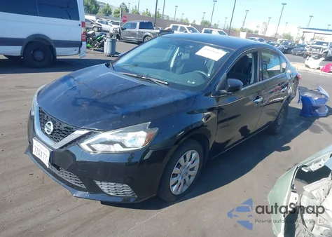 2017 Nissan Sentra Sv z USA, uszkodzony, nr VIN 3N1AB7AP6HL702120